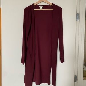 Cotton Emporium XS duster style cardigan